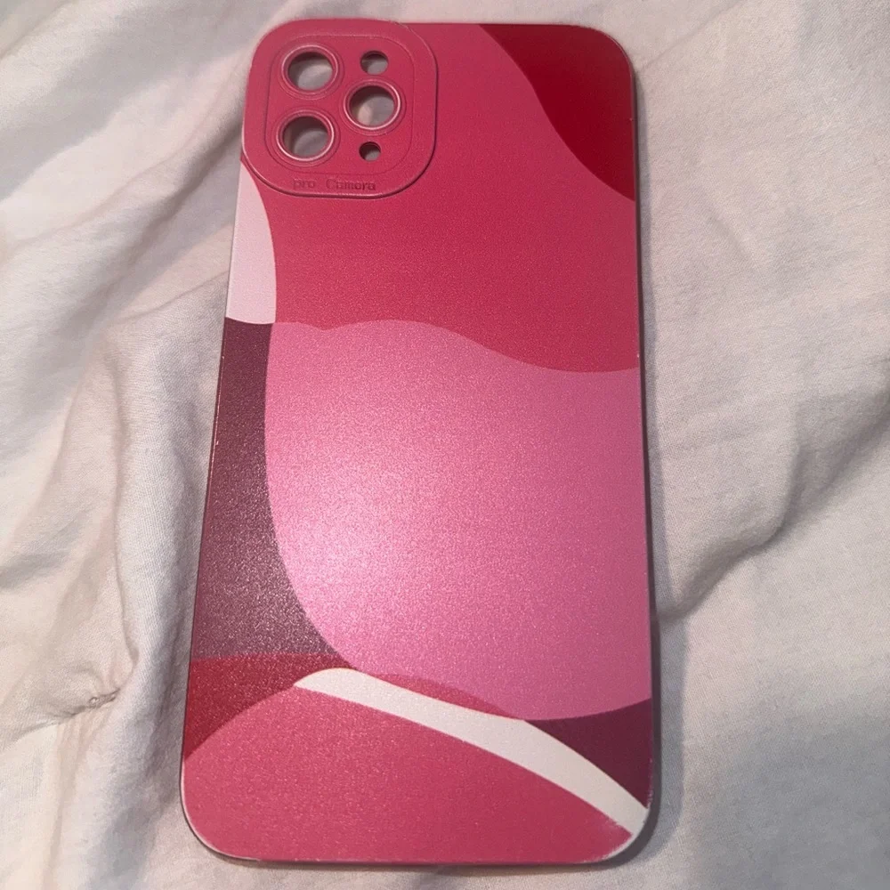 Pink and Red Phone Case (iPhone 11 pro max)